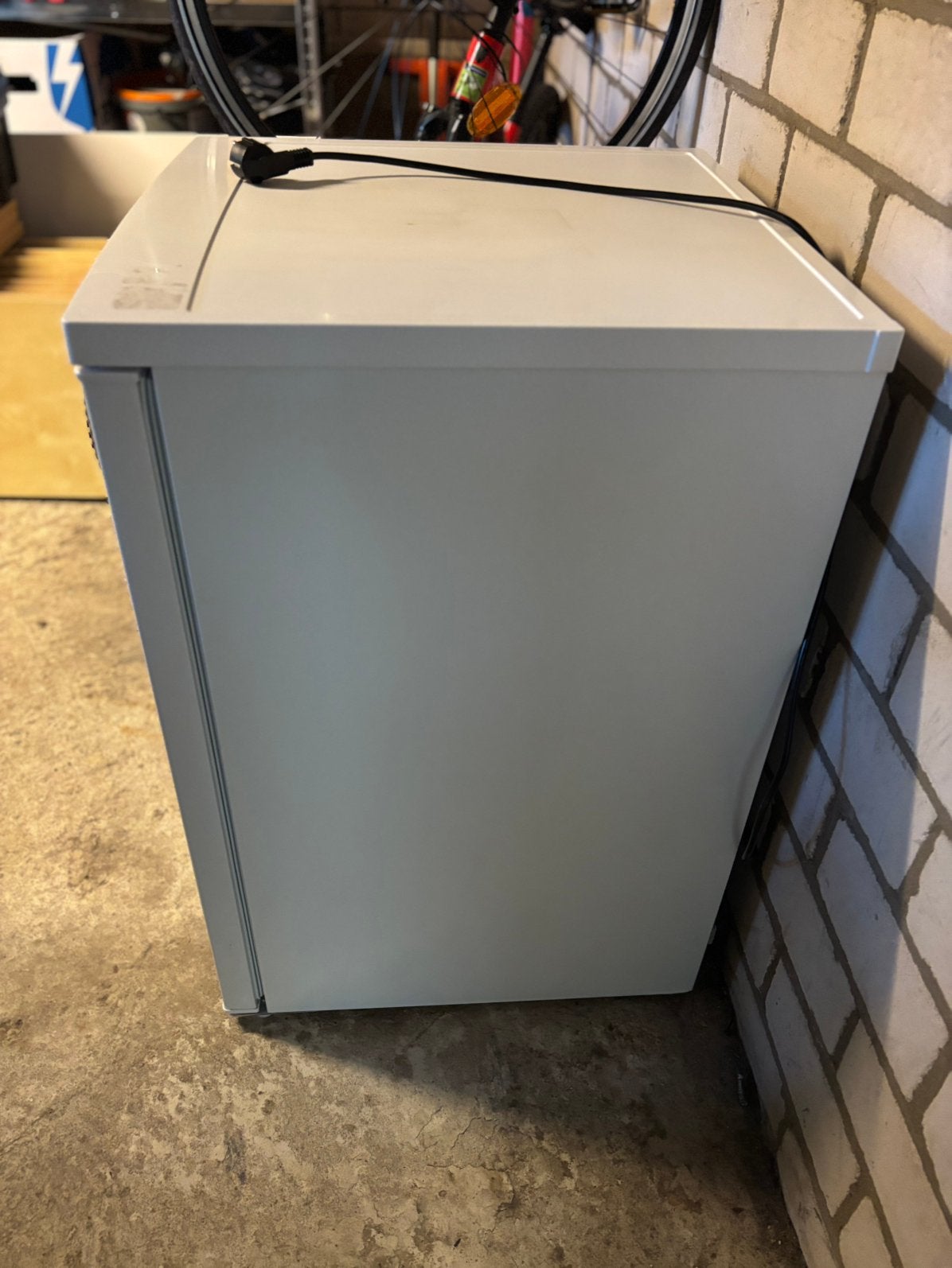 Veripart tafelmodel koelkast met vriesvak, Witgoed en Apparatuur, 100 tot 150 liter, Zo goed als nieuw, 45 tot 60 cm, Met vriesvak