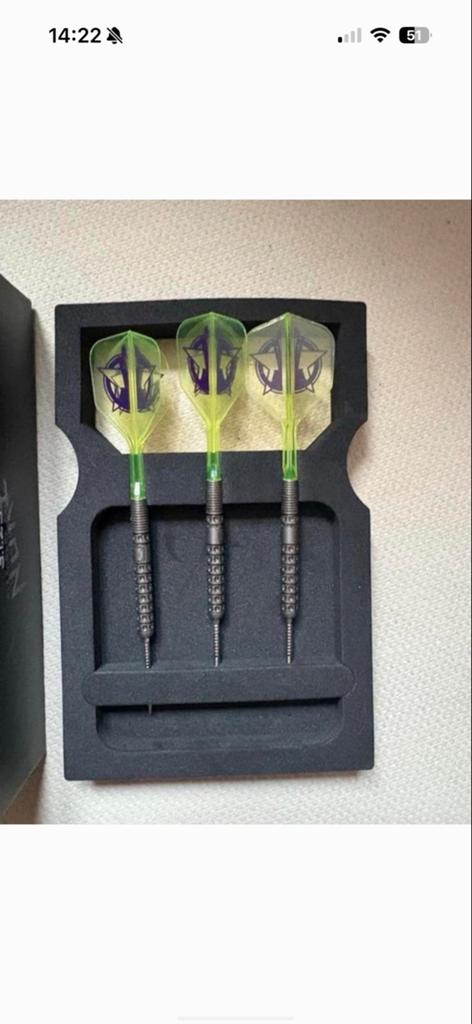 Luke littler darts 23 gram, Ophalen of Verzenden, Zo goed als nieuw, Pijlen