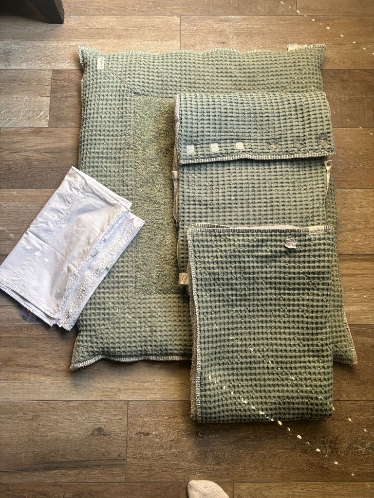 Set van Koeka, Groen, Gebruikt, Koeka, Ophalen of Verzenden