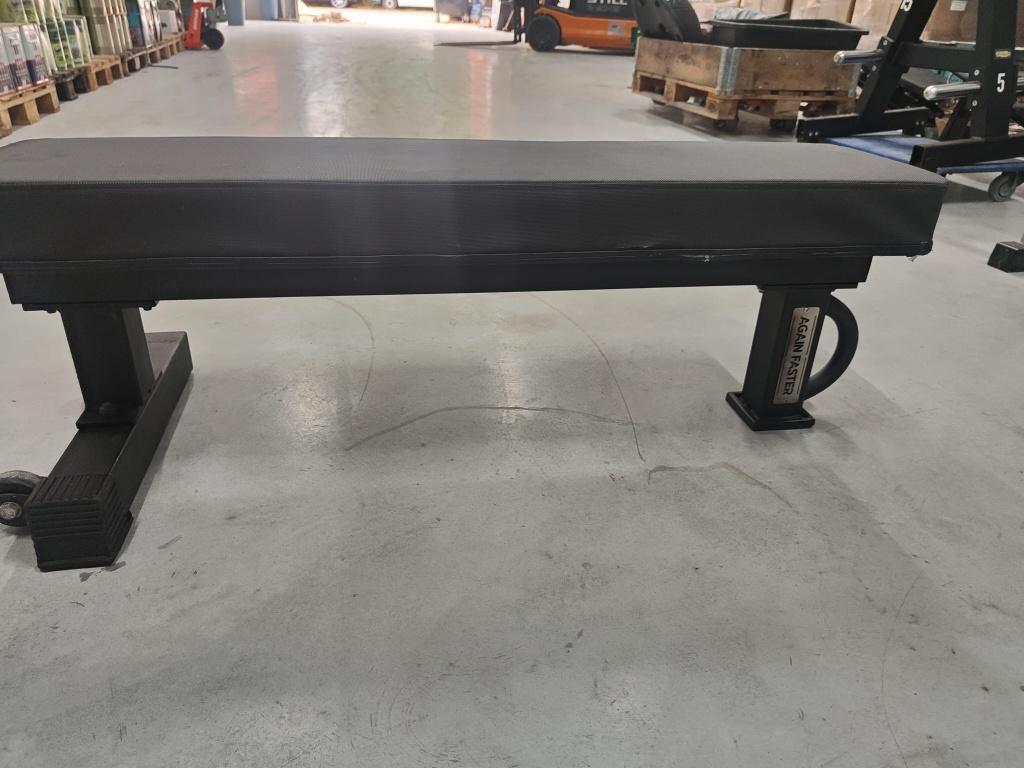 Flat bench, Ophalen, Benen, Gebruikt, -