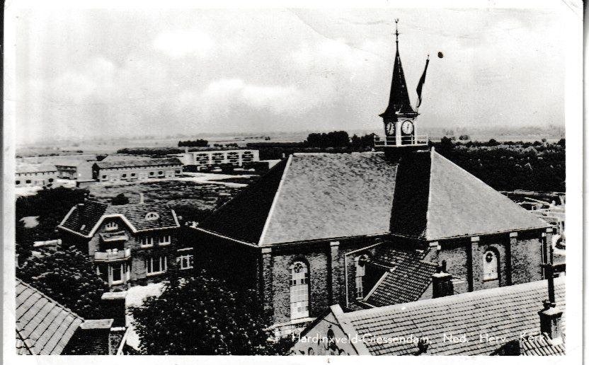 HARDINXVELD-GIESENDAM - NED. HERV. KERK, Ophalen of Verzenden, Gelopen, Zuid-Holland