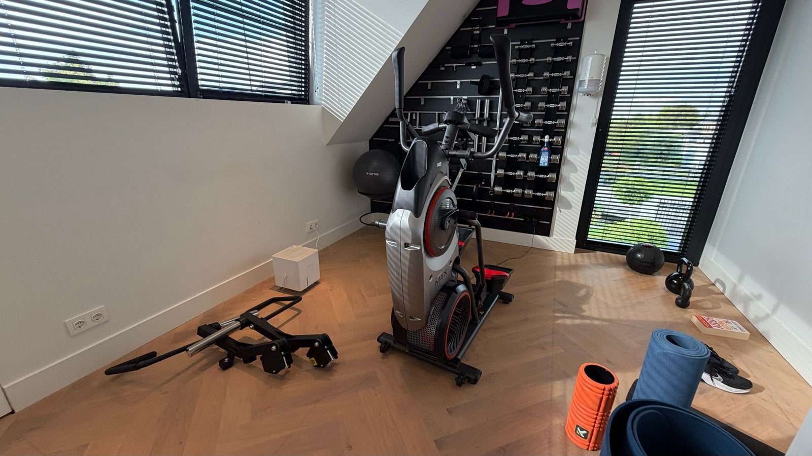 Bowflex Max Trainer M5 Crosstrainer, Sport en Fitness, Ophalen, Gebruikt, Crosstrainer, Metaal