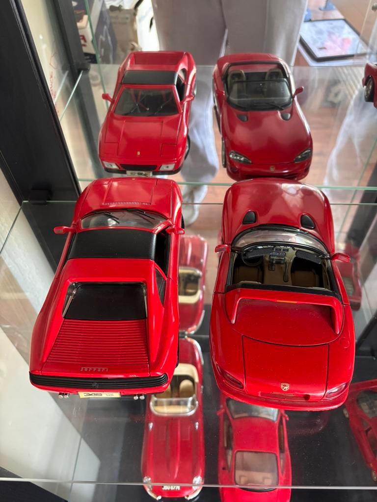 1:18) - Ferrari 348 tb & Dodge Viper RT/10, Auto-onderdelen, Ophalen of Verzenden, Dodge