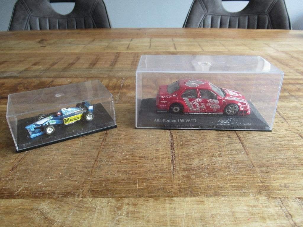 Racewagen Micro Champs Michael Schumacher F1 + Mini Alfa, Hobby en Vrije tijd, Modelauto's | 1:43, Ophalen of Verzenden, Zo goed als nieuw