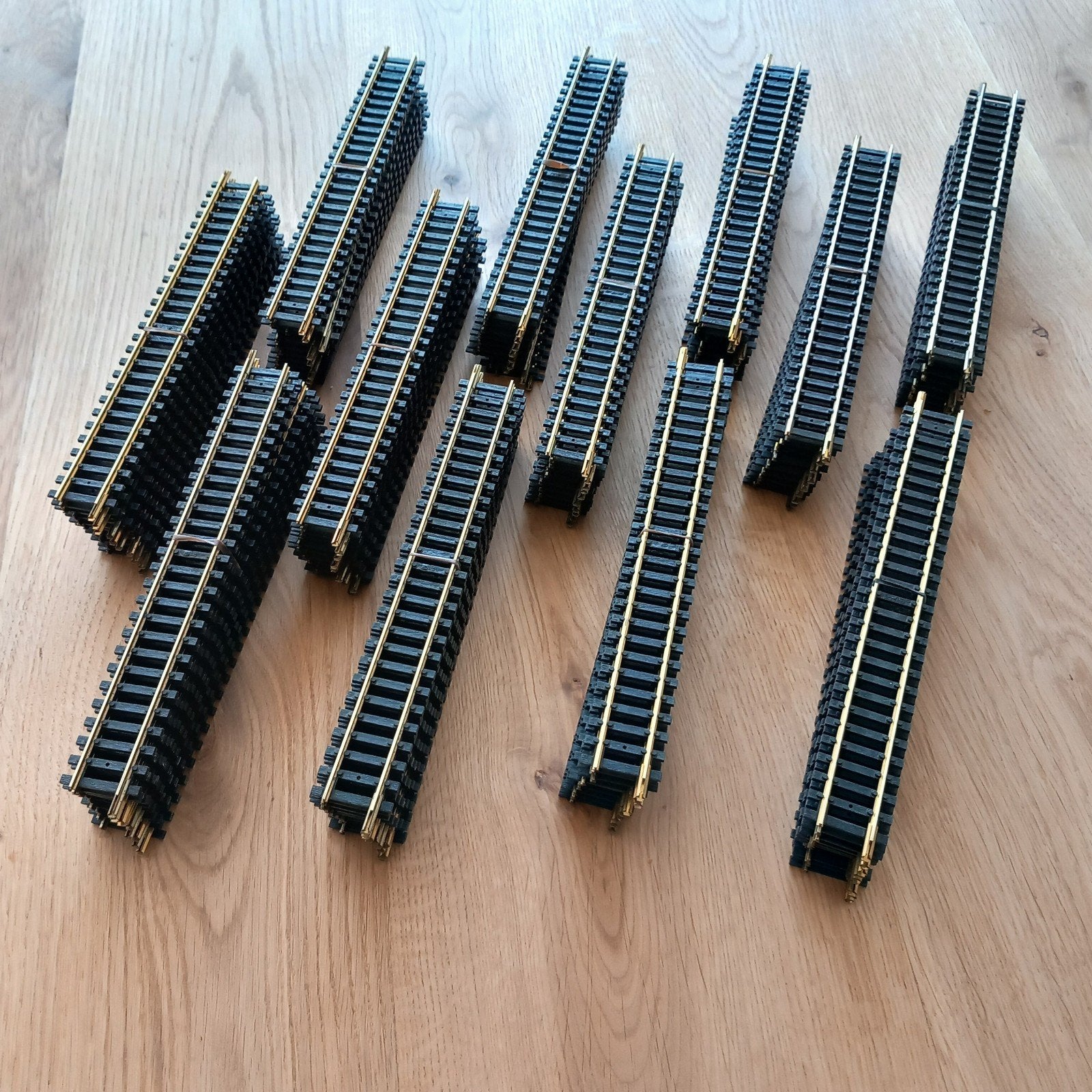 102 stuks Fleischmann rails 6001, Gelijkstroom, Fleischmann, Rails, Ophalen of Verzenden