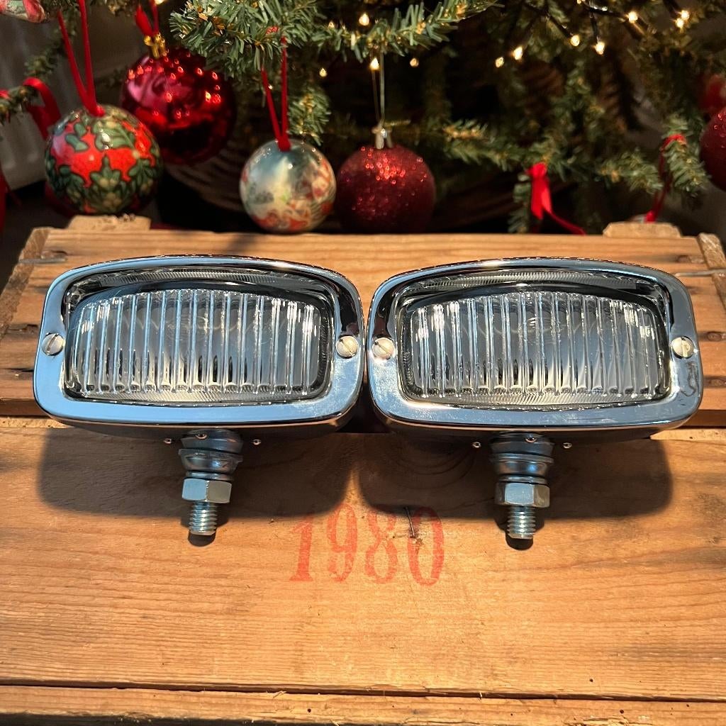 VW witte mistlampen set voor Kever Karmann Ghia Type 3, Ophalen of Verzenden, Gebruikt