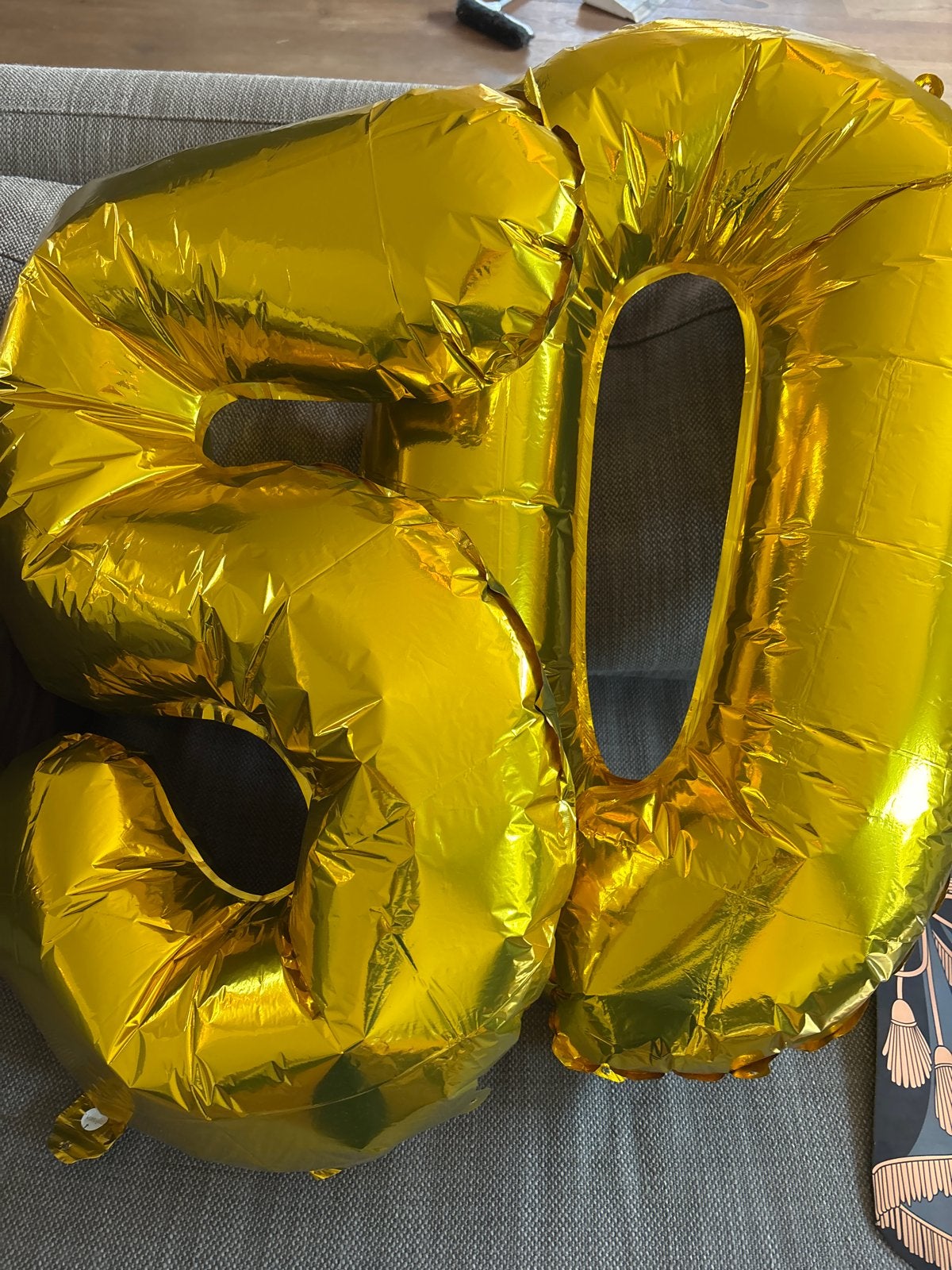 Gratis: Abraham 50 jaar: ballon en bord, Ophalen, Nieuw, Versiering, Abraham of Sarah
