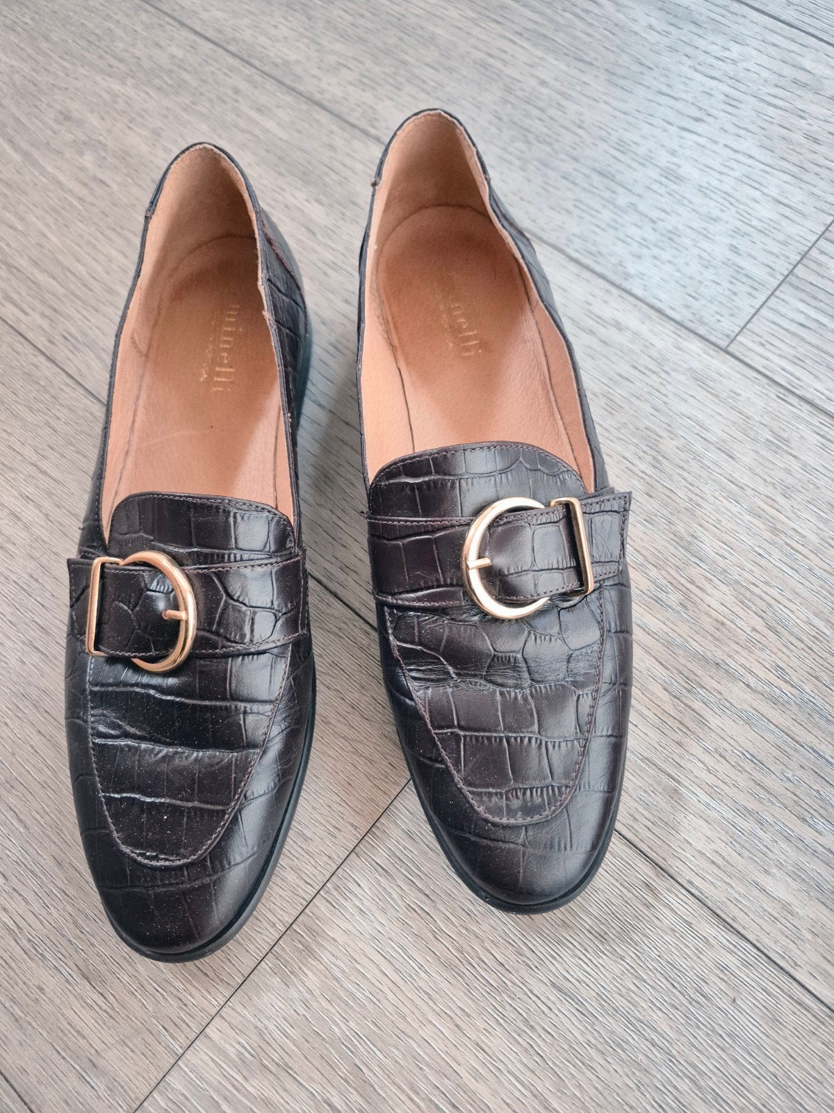 Prachtige Minelli loafers maat 40, Instappers, Ophalen of Verzenden, Zo goed als nieuw, Minelli