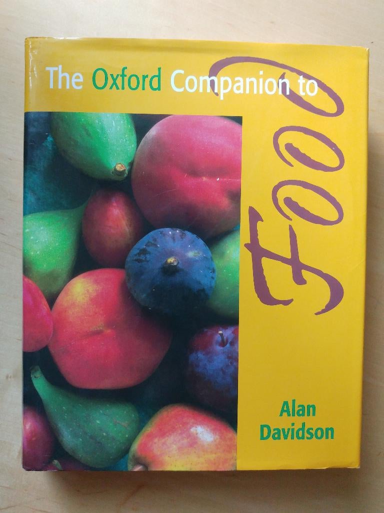 The Oxford Companion to Food - Alan Davidson (briljant), Boeken, Kookboeken, Gelezen, Ophalen of Verzenden