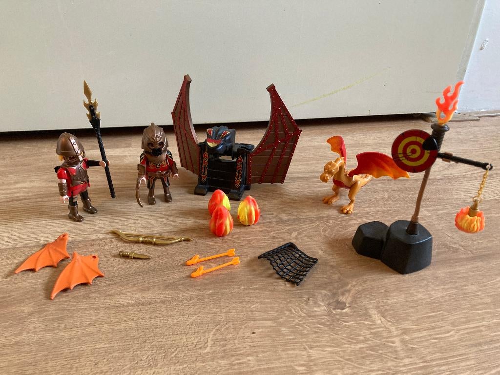 Playmobil Novelmore 70226 Burnham raiders met gouden draak, Ophalen of Verzenden, Gebruikt