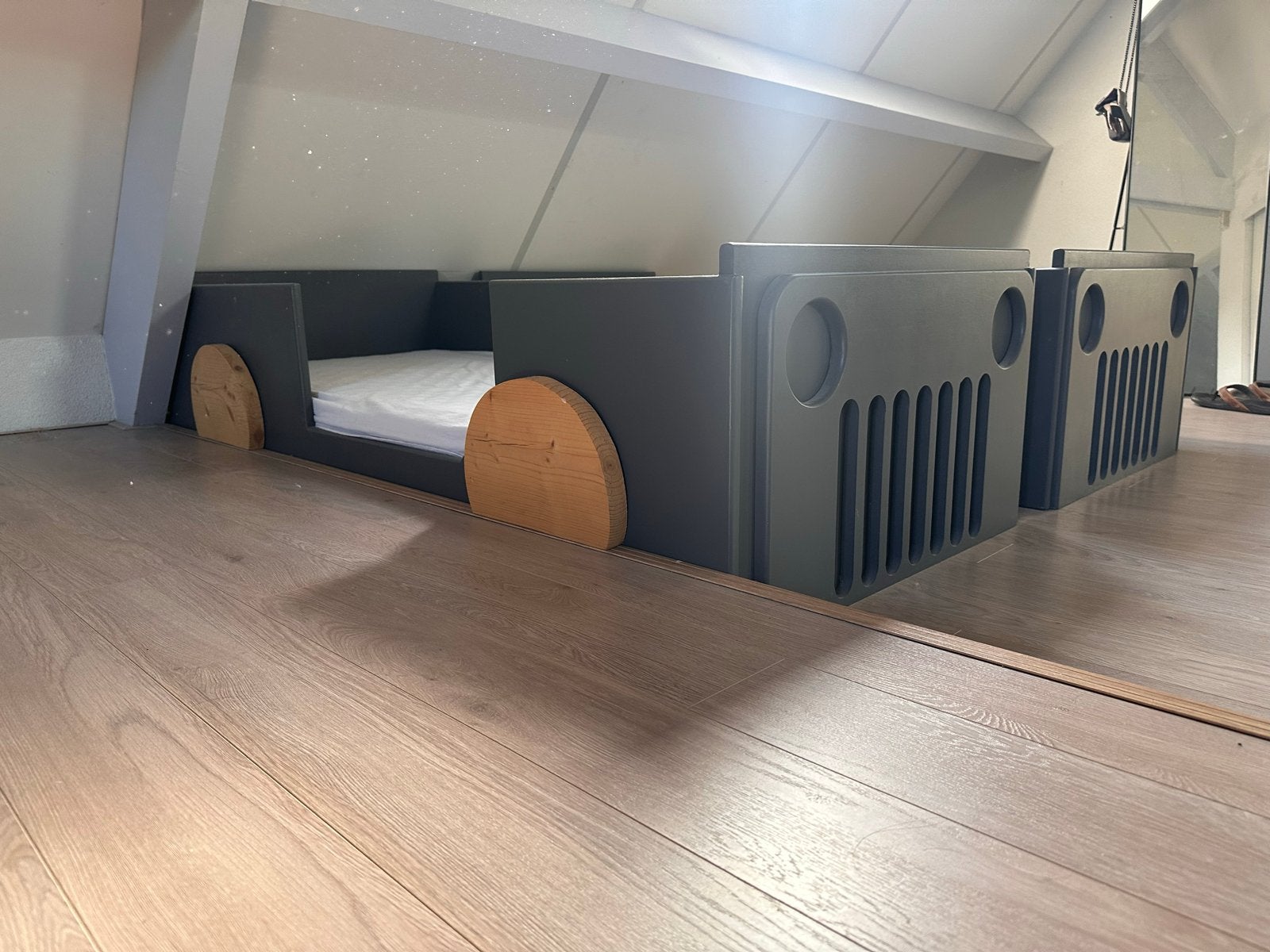 2x Kinderbed 160x70 cm (optioneel met matras), Gebruikt, 70 tot 85 cm, 160 tot 180 cm, Ophalen