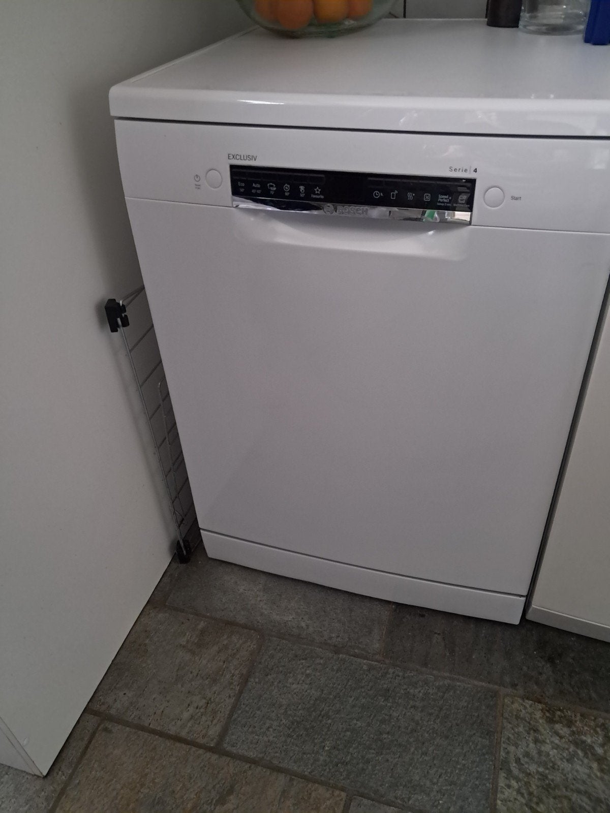 Zgan vaatwasser van bosch serie 4, Ophalen, Minder dan 85 cm, Zo goed als nieuw, Eco programma