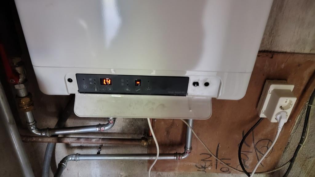 Intergas Kombi Kompakt HRE 28/24 A CV-ketel, Ophalen, Gebruikt, Hoog rendement (Hr), Cv-ketel of Combi-ketel
