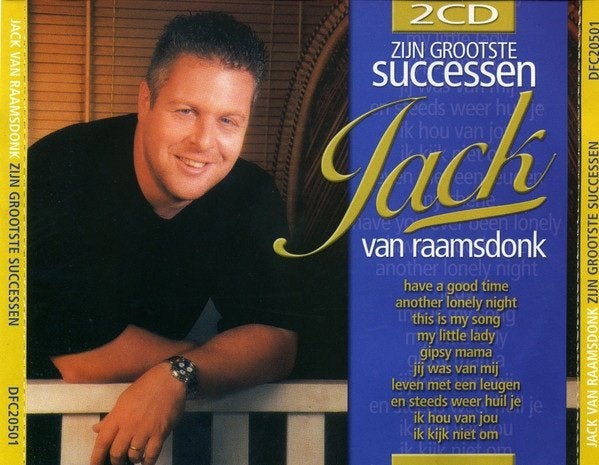 Jack van Raamsdonk – Zijn Grootste Successen (2CD), Ophalen of Verzenden, Zo goed als nieuw, Levenslied of Smartlap