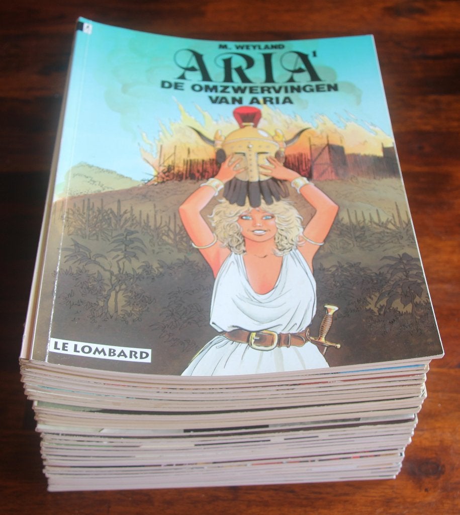 aria de delen 1 t/m 33 (michel weyland) durango, Boeken, Meerdere stripboeken, Ophalen of Verzenden, Gelezen