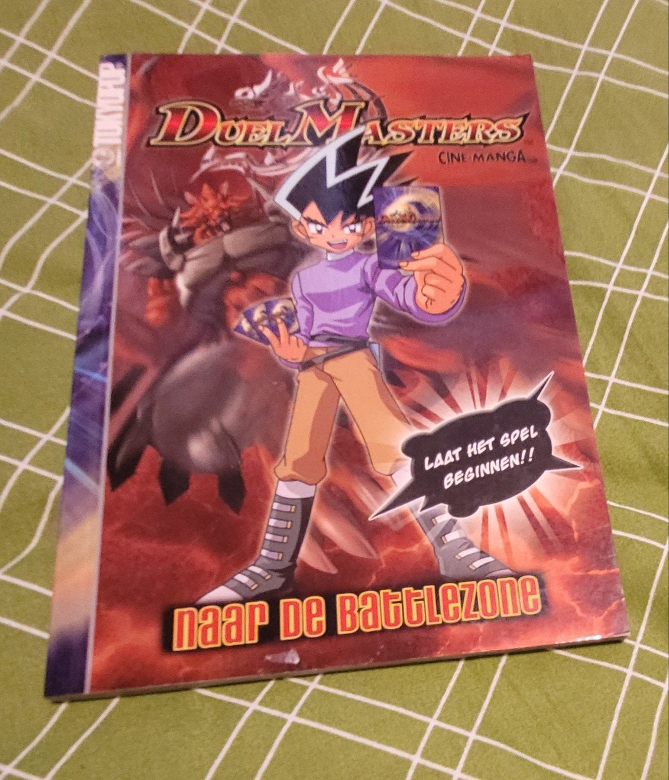 duel masters cine manga deel 1 NL, Eén comic, Ophalen of Verzenden, Gelezen, Japan (Manga)