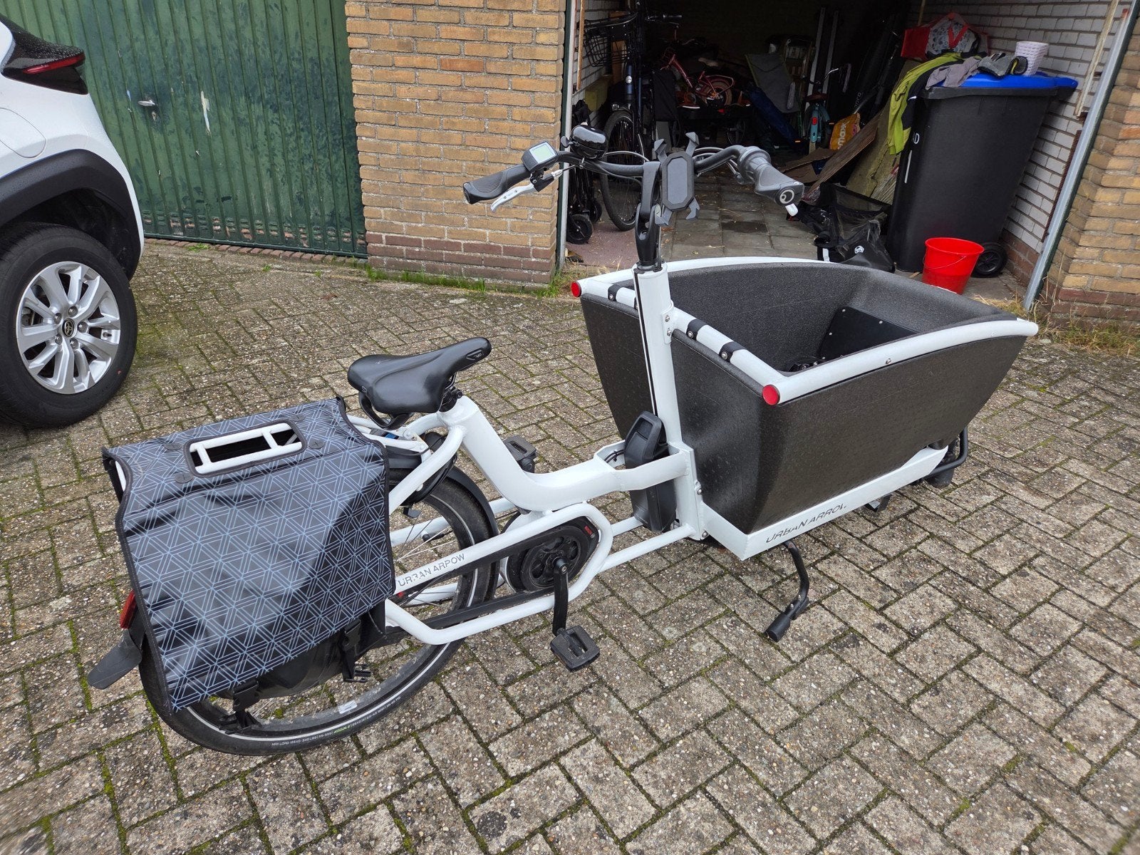 Urban Arrow Family Bosch Active+ 500Wh, Gebruikt, 2 kinderen, Elektrisch, Ophalen
