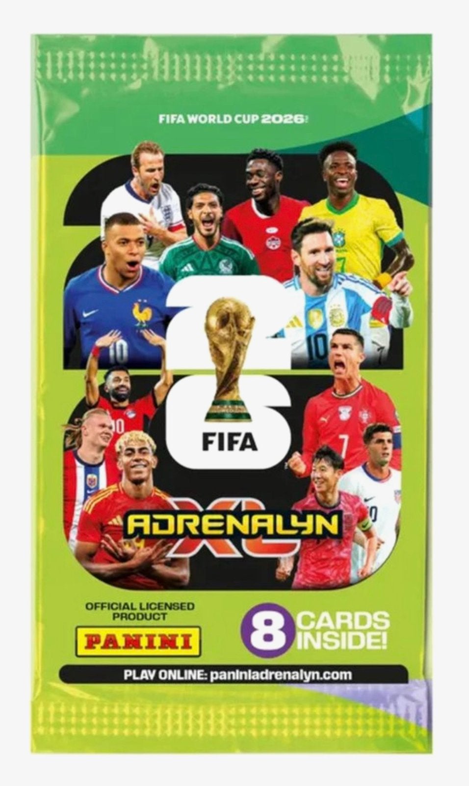 Panini adrenalyn world cup kaartjes 2026, Ophalen of Verzenden, Zo goed als nieuw, Plaatje