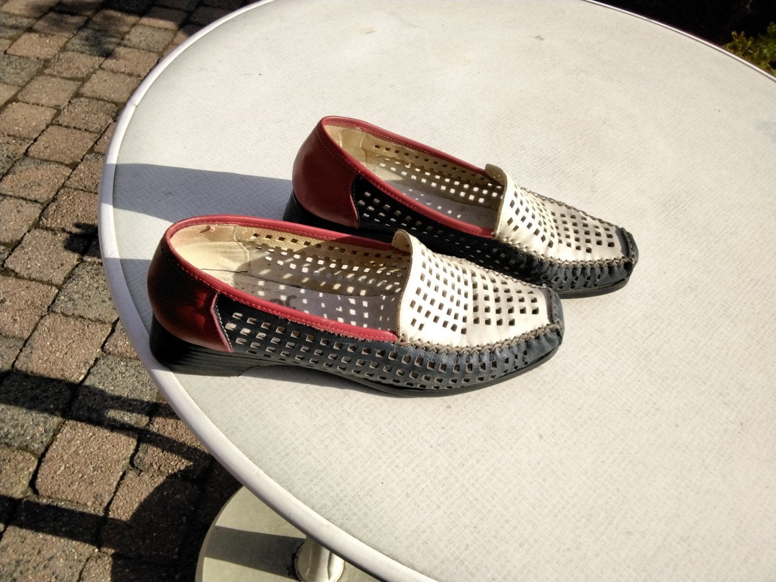 Rieker schoenen maat 6 1/2, Ophalen of Verzenden, Gedragen, Rieker, Wit