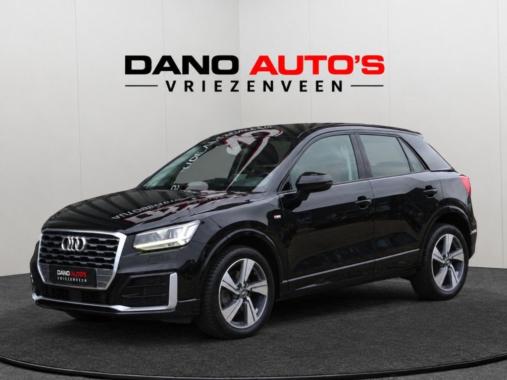 Audi Q2 1.4 TFSI S-Line LED/HUD/Trekhaak/18'', Dealer onderhouden, Stof, Gebruikt, 4 cilinders