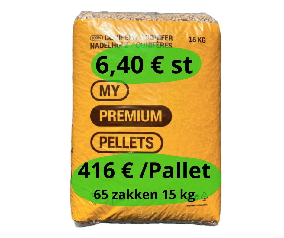 houtpellets - pellets, Minder dan 3 m³, Ophalen