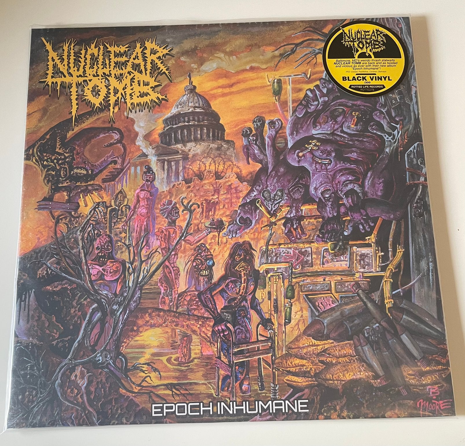 Nuclear Tomb - Epoch Inhumane Lp, Cd's en Dvd's, Ophalen of Verzenden, Nieuw in verpakking