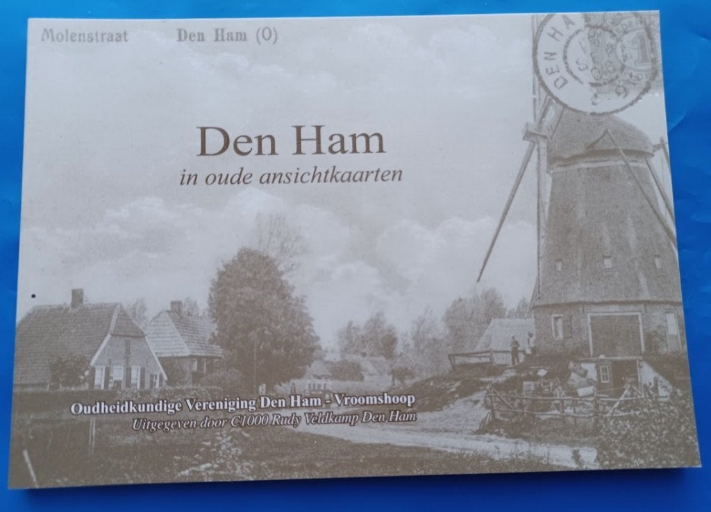 Den Ham in oude ansichtkaarten, Boeken, Verzenden, 20e eeuw of later, Zo goed als nieuw