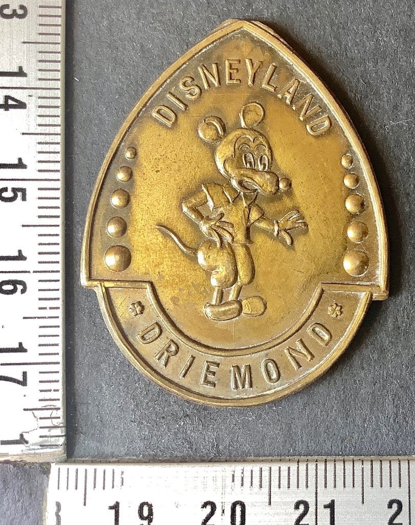 medaille, Driemond Disneyland, speeltuin (bl, Ophalen of Verzenden, Overige materialen