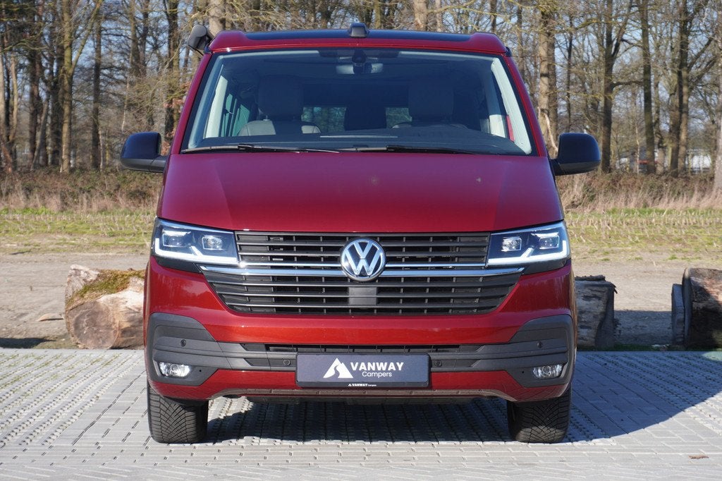 Volkswagen California Ocean T6.1 Edition 204pk Trekhaak Alca, Caravans en Kamperen, Campers, Automaat, Volkswagen, Bedrijf, Diesel
