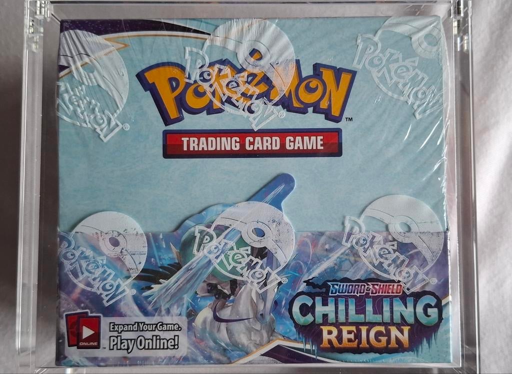 Chilling reign booster box, Hobby en Vrije tijd, Verzamelkaartspellen | Pokémon, Ophalen of Verzenden, Nieuw, Boosterbox, Foil