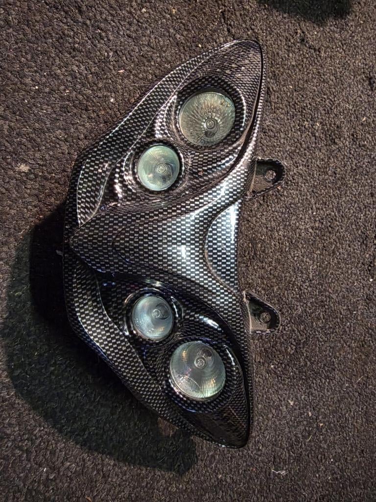 gilera runner voorlamp carbon booskijker, Ophalen of Verzenden