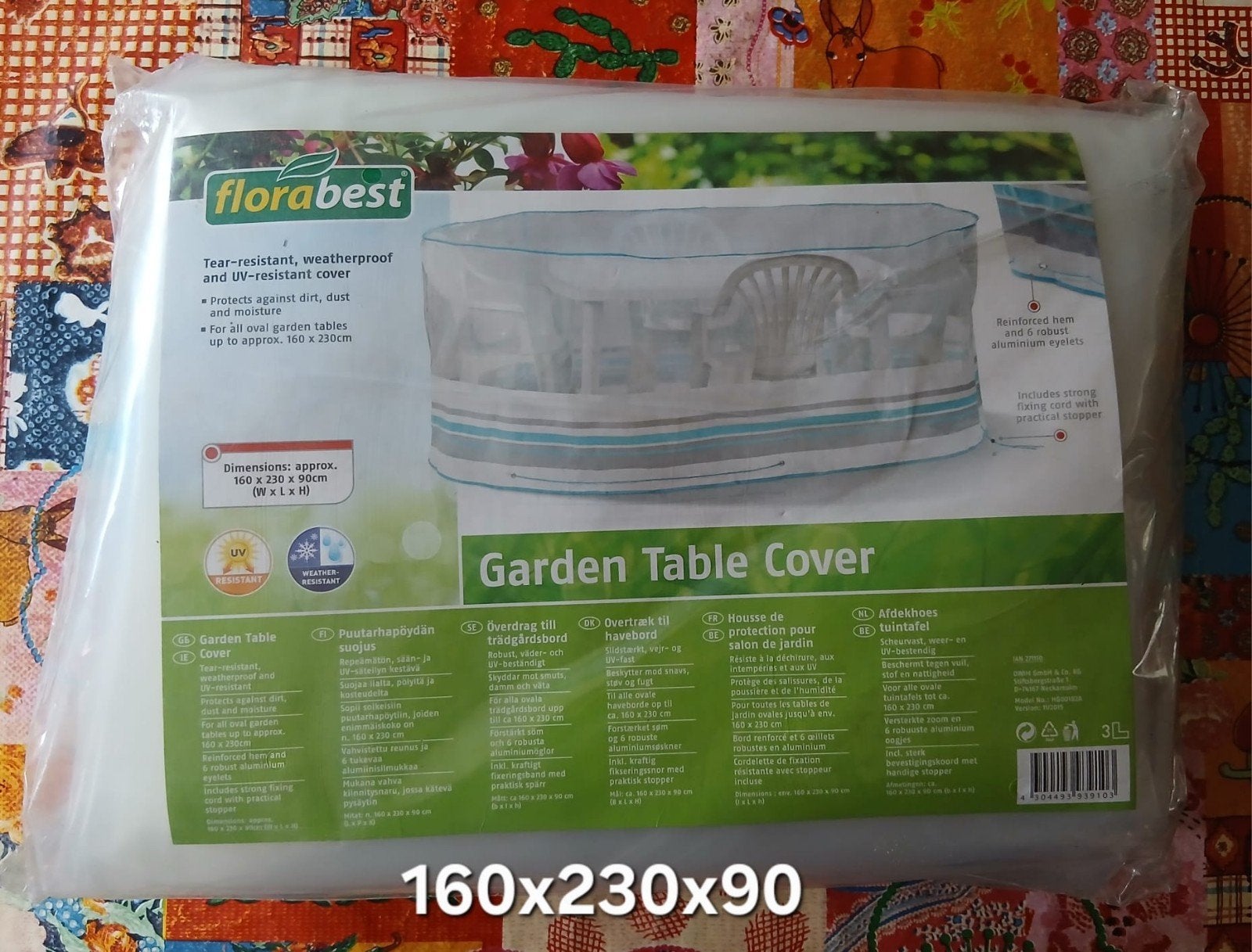 Afdekhoes tuintafel (=nieuw), Tuin en Terras, Tuinmeubel-accessoires, Ophalen of Verzenden, Nieuw