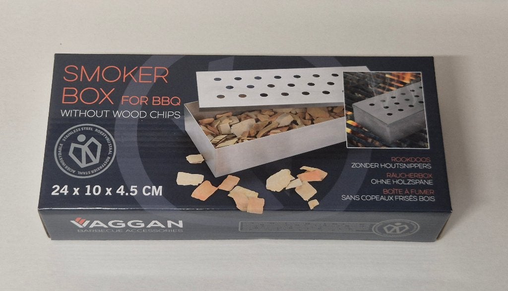 Rvs Smoker box voor op bbq, Ophalen of Verzenden, Nieuw