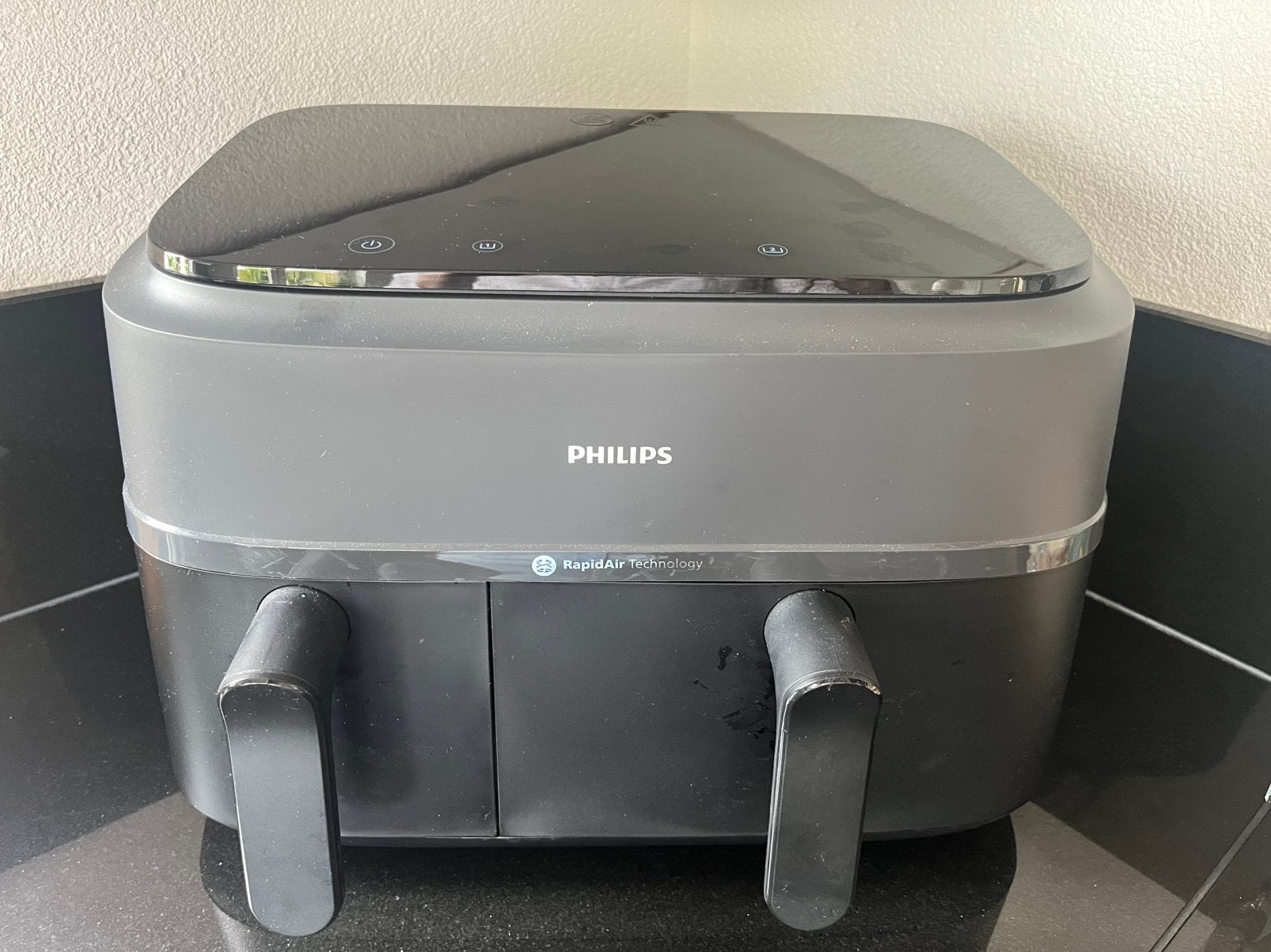 Airfryer Philips Dual Basket 9L, Verzenden, Zo goed als nieuw, Airfryer