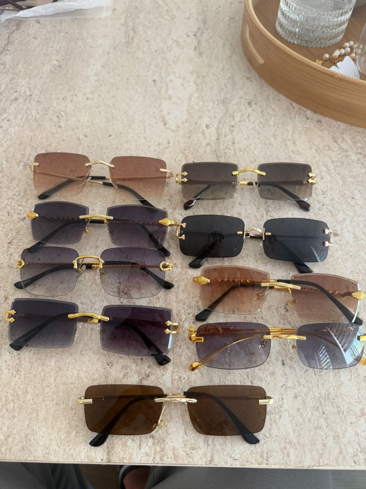 Cartier-stijl Zonnebrillen - Diverse Modellen, Overige merken, Zonnebril, Overige kleuren, Nieuw