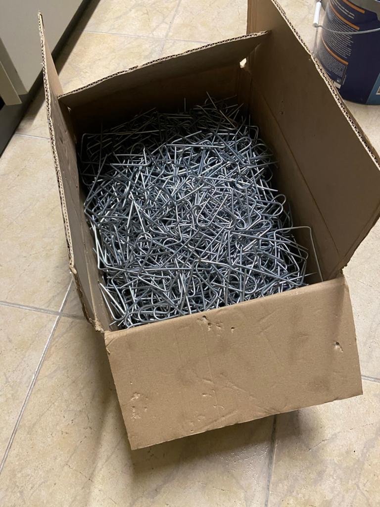 Panhaken - GB Friese panhaak verzinkt draad, Ophalen, Nieuw, 50 tot 100 mm, Overige typen