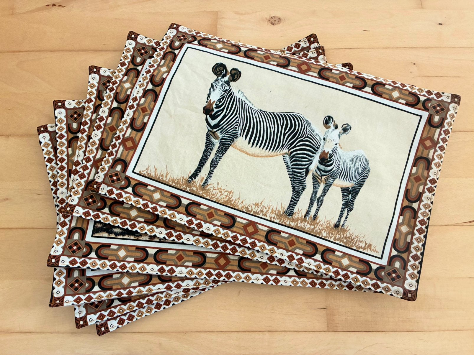 6 x placemat wilde dieren nieuw, Verzamelen, Ophalen of Verzenden, Wild dier