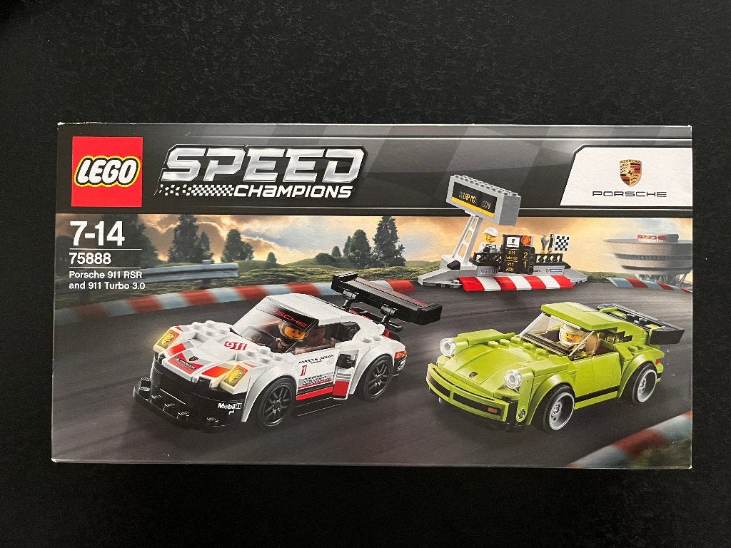 Lego 75888 Speed Champions Porsche 911 RSR/911Turbo3.0 nieuw, Nieuw, Complete set, Compleet, Lego