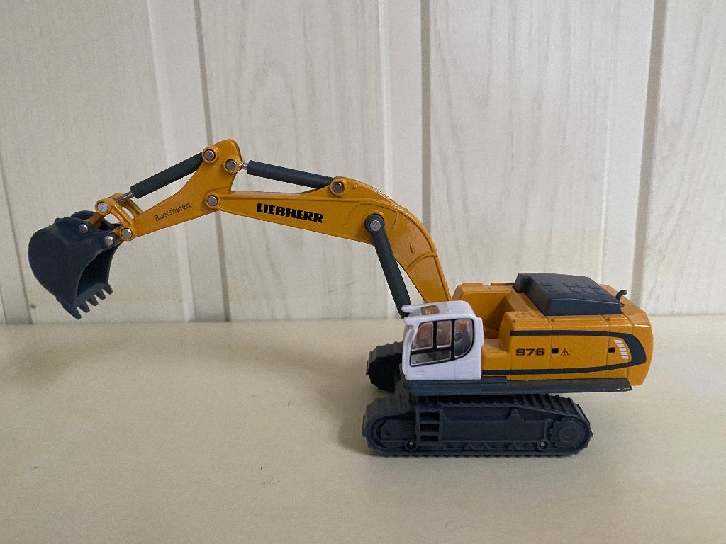 Liebherr graafmachine, Ophalen of Verzenden, Zo goed als nieuw, Hijskraan, Tractor of Landbouw, Overige merken