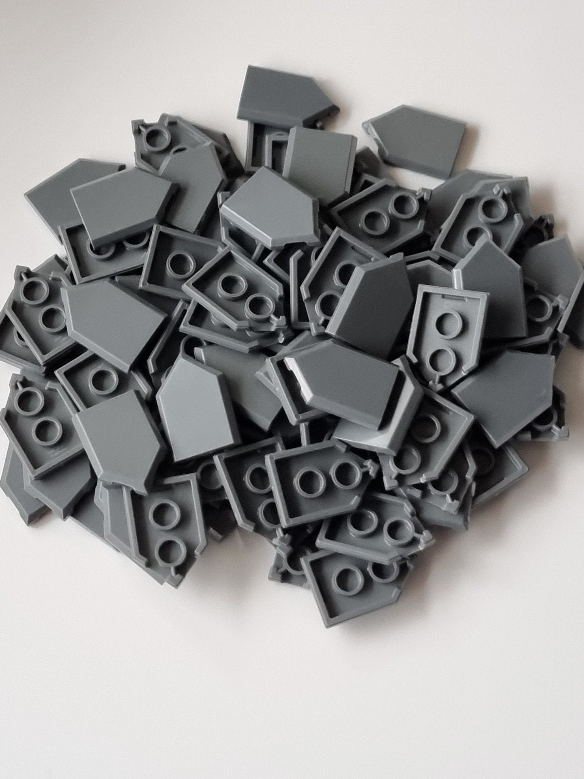 100 nieuwe lego tegels 2x3 in punt dbg / donker grijs 35341, Ophalen, Overige thema's, Lego, Nieuw