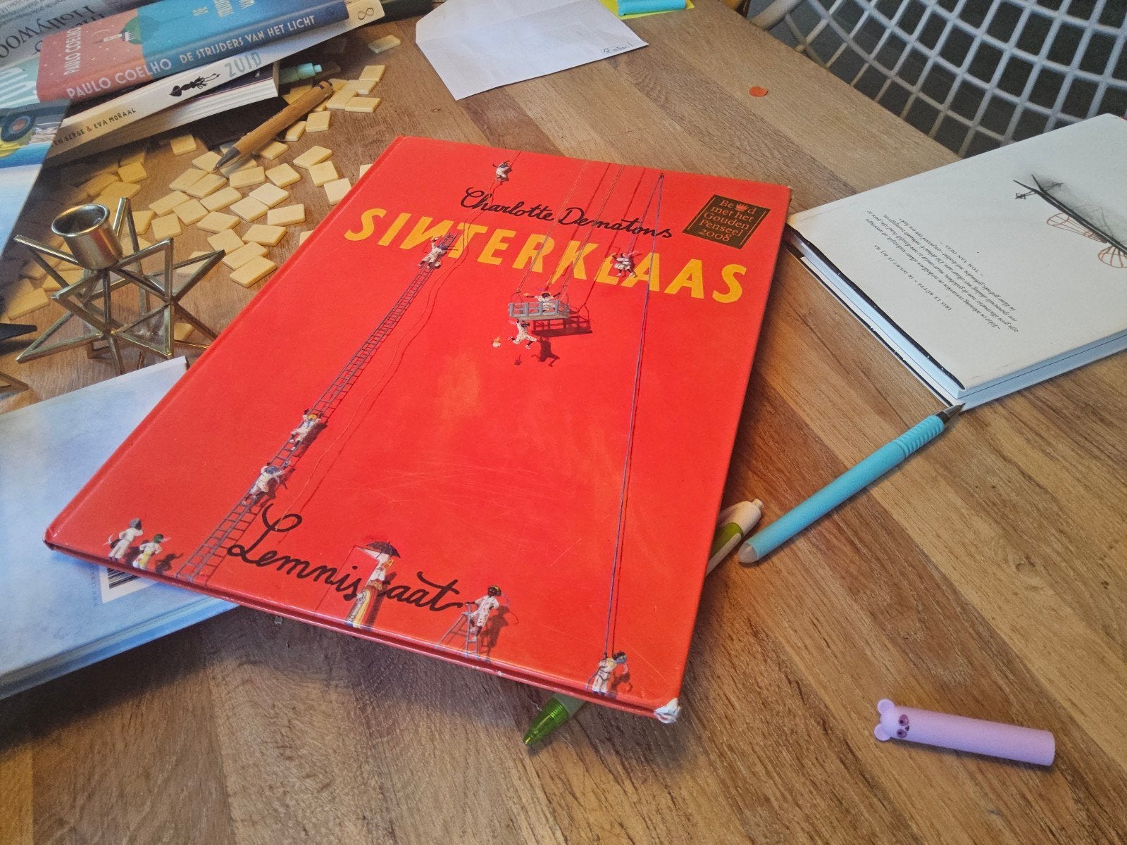Sinterklaas boek - Charlotte Dematons, Boeken, Gelezen, Jongen of Meisje, Ophalen of Verzenden, Voorleesboek