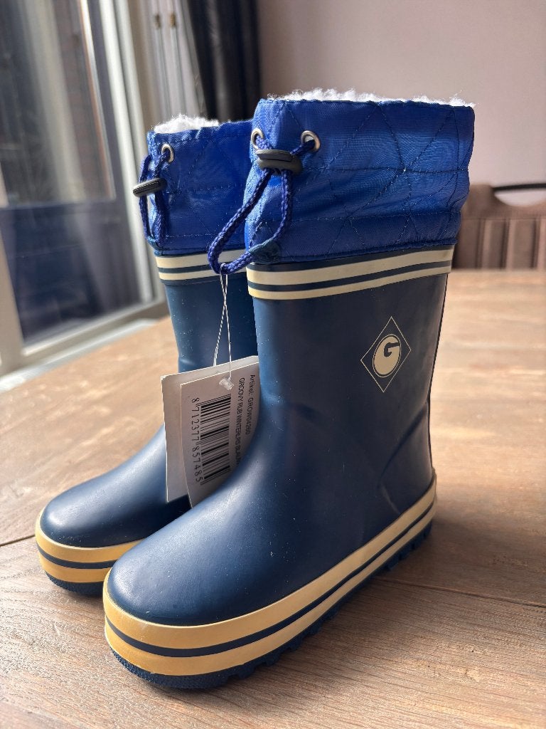 Regenlaars Gevavi Boots Groovy Winter Rubberlaarsje Maat 26, Jongen of Meisje, Nieuw, Ophalen of Verzenden, Laarzen