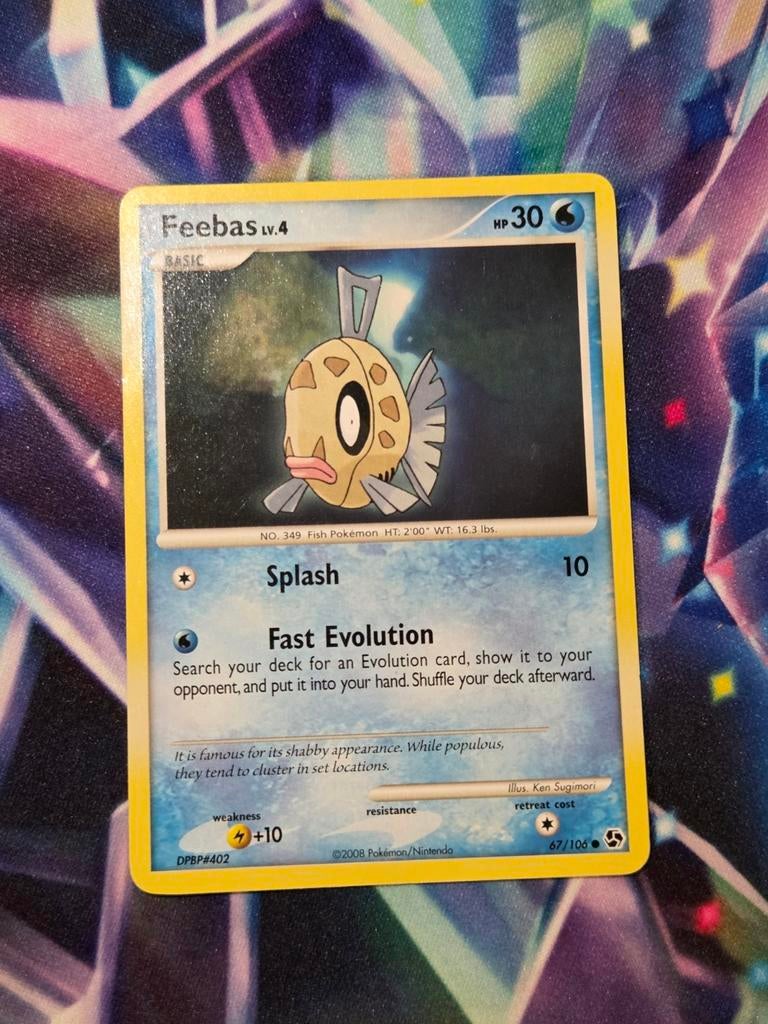 Feebas lv. 4 67/106, Hobby en Vrije tijd, Verzamelkaartspellen | Pokémon, Ophalen of Verzenden