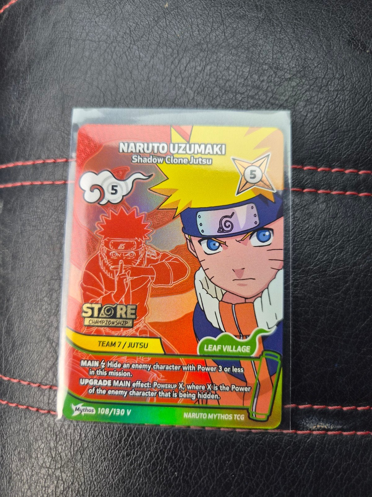 Naruto Mythos Promo - Naruto 108/130 V Shadow Clone Jutsu, Ophalen of Verzenden