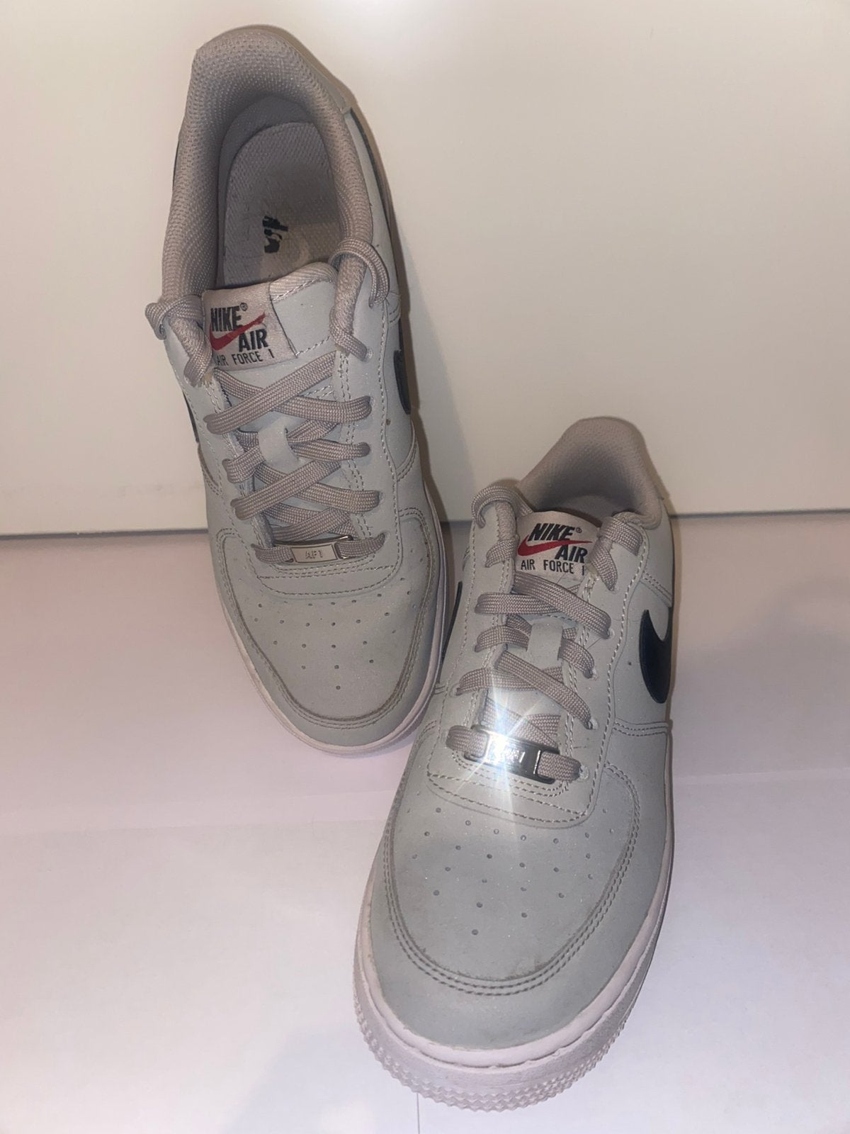 Sneakers Nike Air Force 1 Low 'Wolf Grey Black', Kleding | Heren, Schoenen, Nieuw, Sneakers of Gympen, Zwart, Ophalen of Verzenden