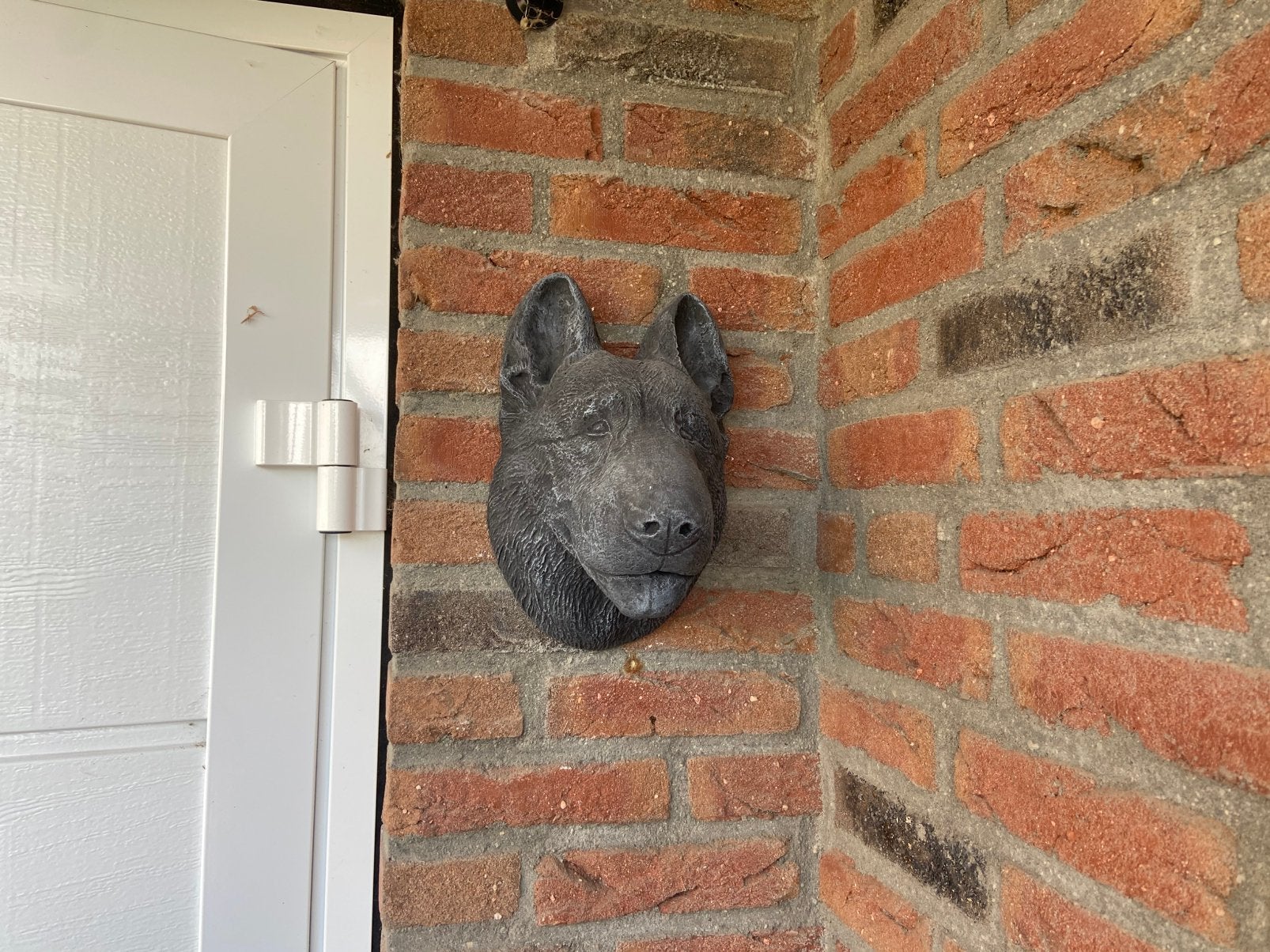 Herders kop, Tuin en Terras, Tuinbeelden, Ophalen, Nieuw, Beton, Dierenbeeld
