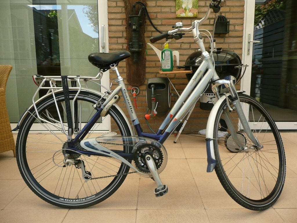 GAZELLE  damesfiets, Fietsen en Brommers, Ophalen, Velgrem, 47 tot 50 cm, Versnellingen