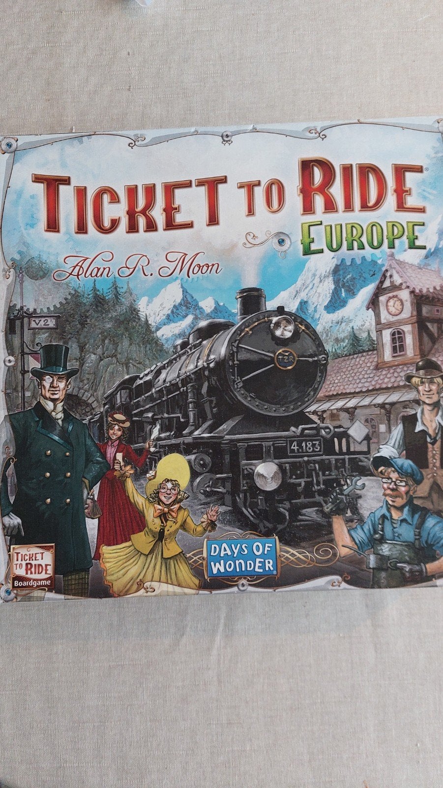 Ticket to Ride Europe Bordspel als nieuw, Ophalen of Verzenden, Zo goed als nieuw, Days of Wonder