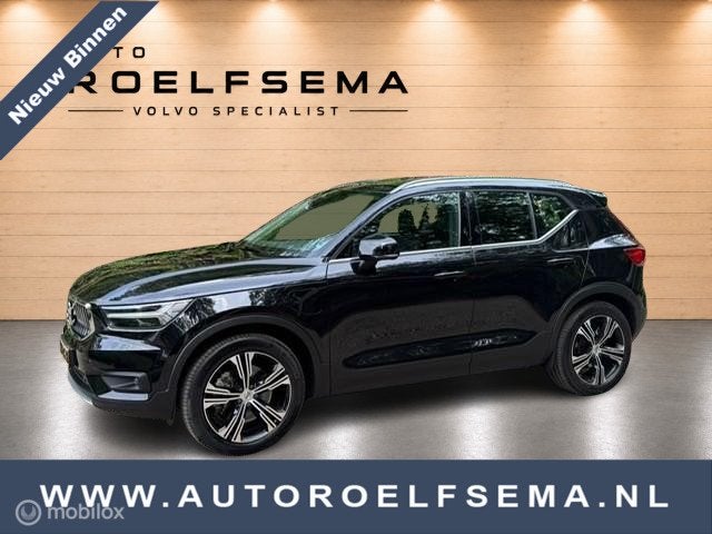 Volvo XC40 1.5 T4 Recharge Inscription | Harman Kardon | 360, Zwart, Leder, Bedrijf, Hybride Elektrisch/Benzine