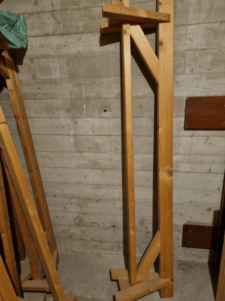 12x houten bokjes voor kraampje stelling of podium, Doe-het-zelf en Verbouw, Steigers, Ophalen, Overige typen, Minder dan 2 meter